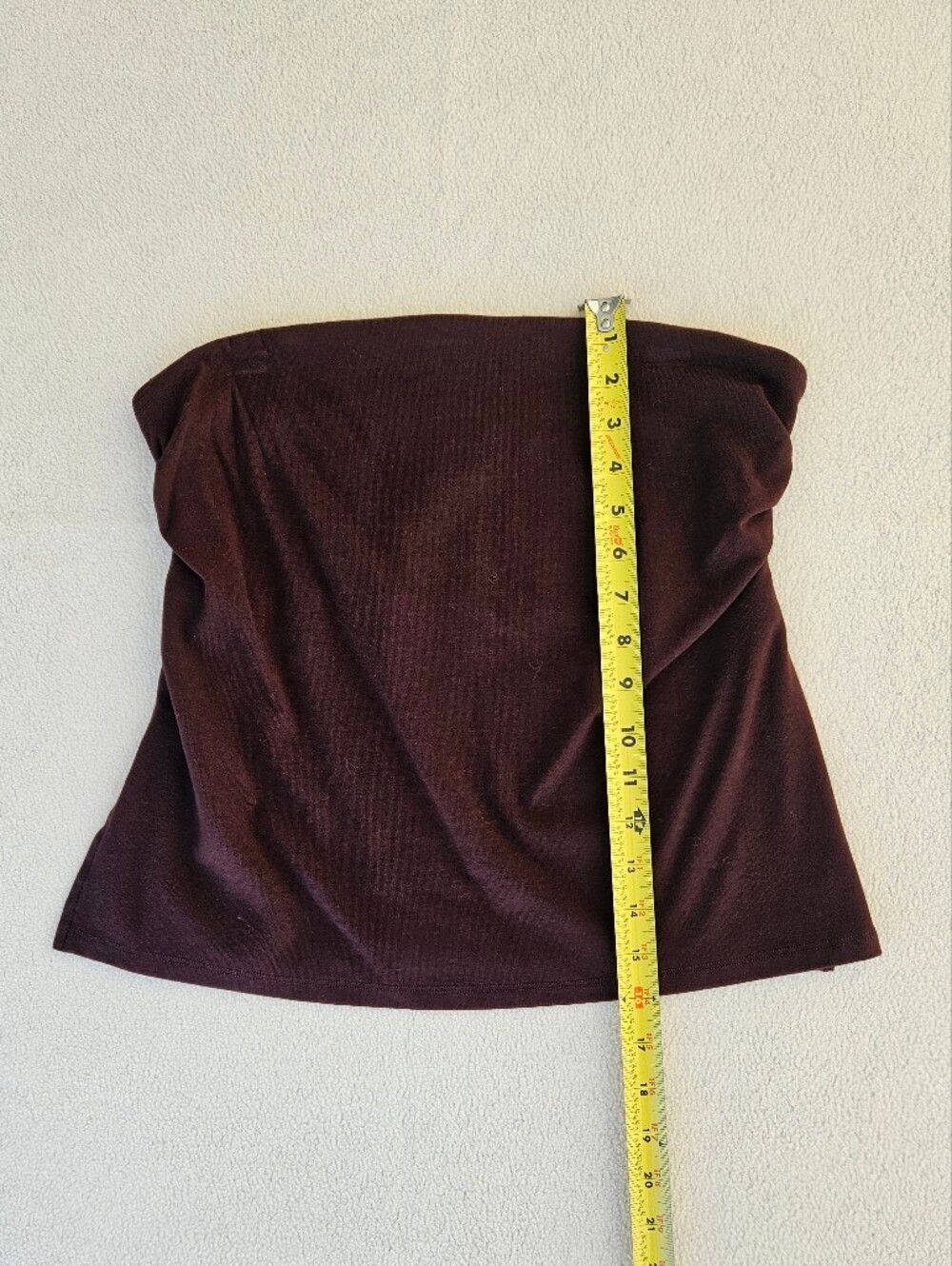 Wild Fable Chocolate Brown Strapless Tube Top Size L - Picture 2 of 9